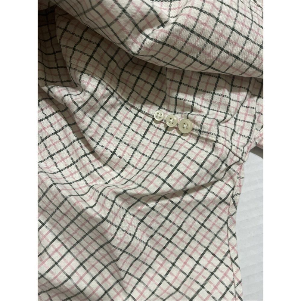 Polo Ralph Lauren Shirt Mens Size 2XL White Windowpane Plaid Pony Button Classic - Picture 10 of 10